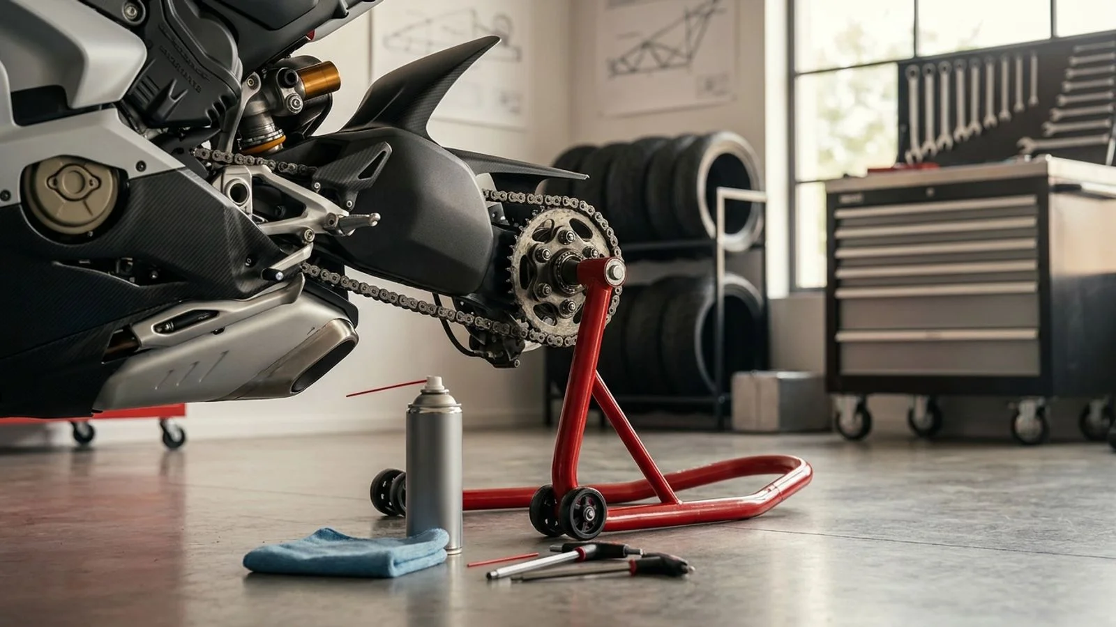 Entretenir sa moto sportive : les gestes de base entre deux sorties