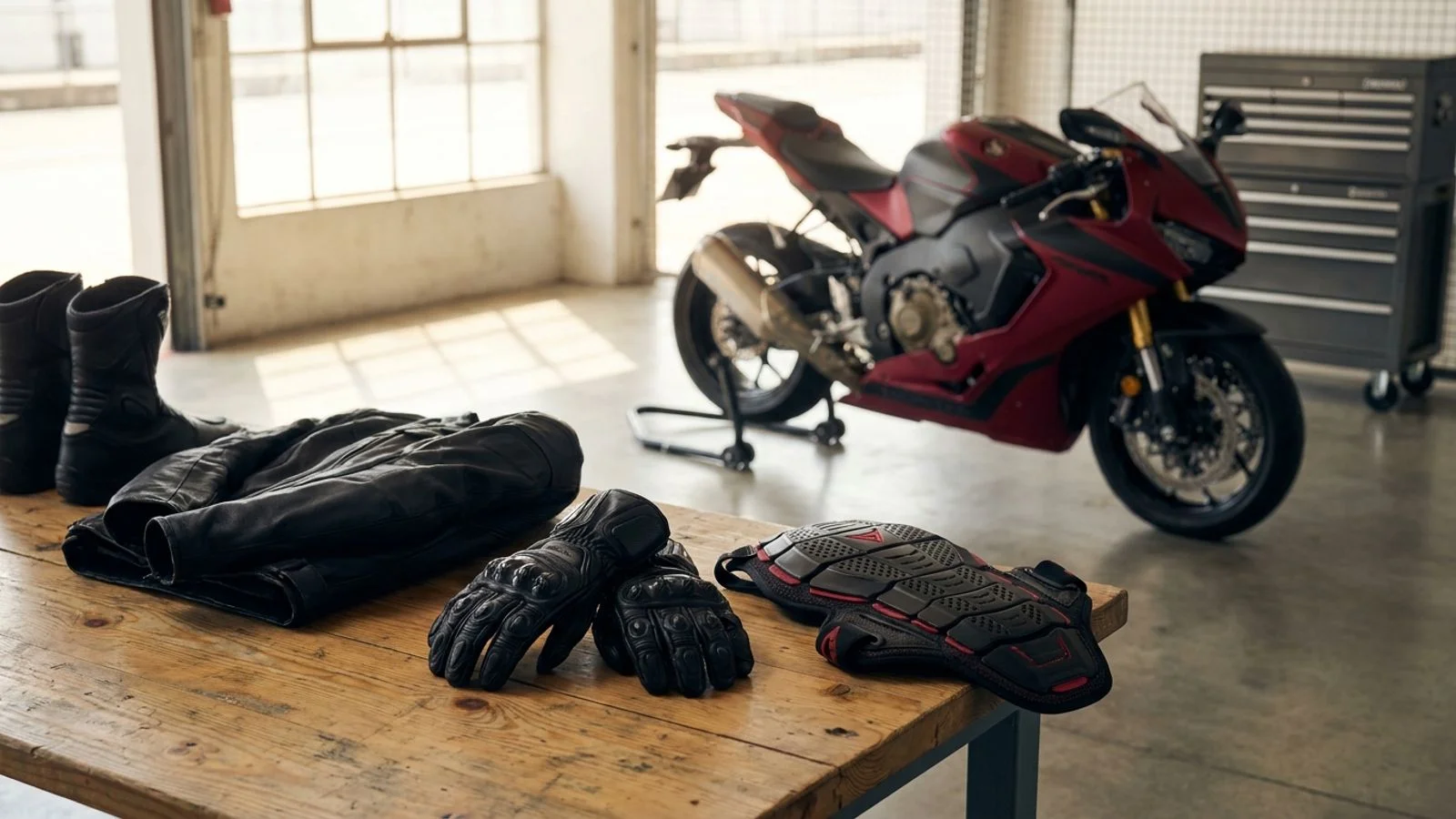 S'équiper pour rouler : blouson, gants, bottes, dorsale (le bon ordre d'achat)